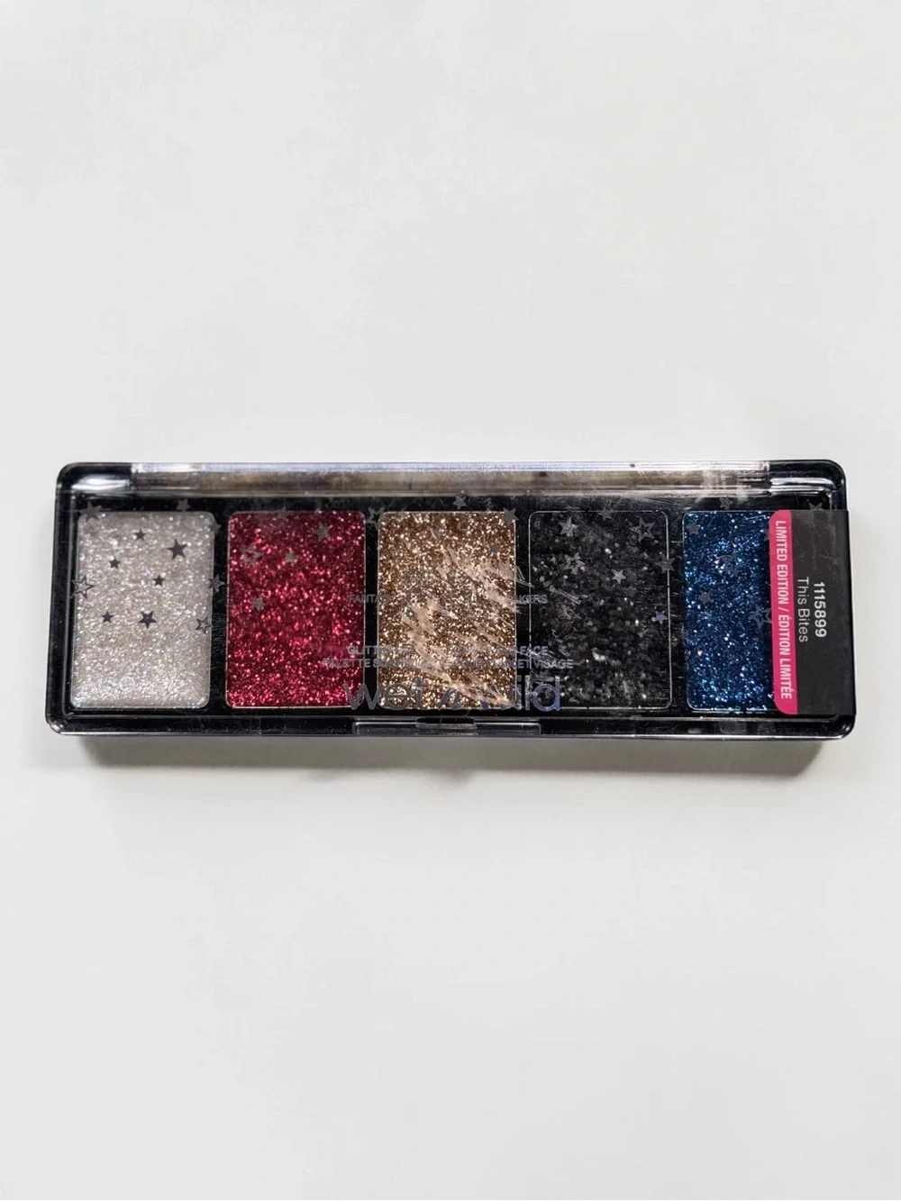 Wet n Wild 4 piece Fantasy Makers and Coloricon Glitter with Megalast Lipstick
